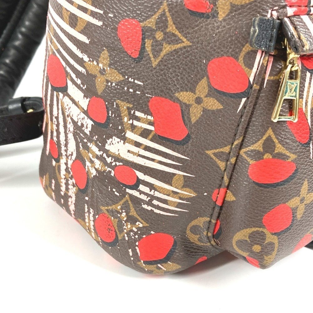 LOUIS VUITTON Brown Monogram Canvas Backpack - Picture 10 of 16